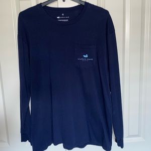 Navy SothernMarsh Long Sleeve Louisiana Marsh